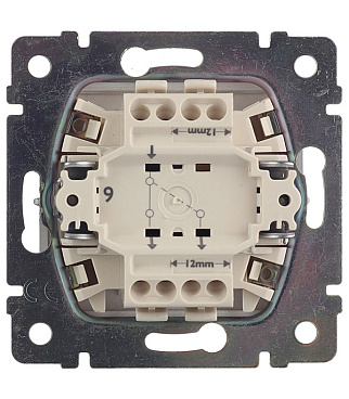 Переключатель Legrand Valena одноклавишный встраиваемый алюминий (694338)