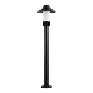 Светильник садово-парковый Svet Поллар черный 1050 мм E27 60 Вт IP54 (1230-00051)