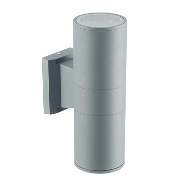 Светильник садово-парковый настенный Feron Техно серый E27 60 Вт IP54 (06295)