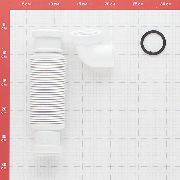 Сифон для раковины и мойки Wirquin Senzo Push-Fit 1 1/2х40 мм без выпуска (30719169)