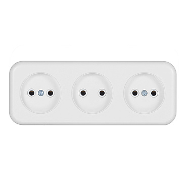 Розетка Svet накладная белая (0215-00641)