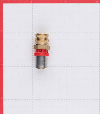 Соединитель прямой Tiemme 16(пресс) х 1/2 НР(ш)