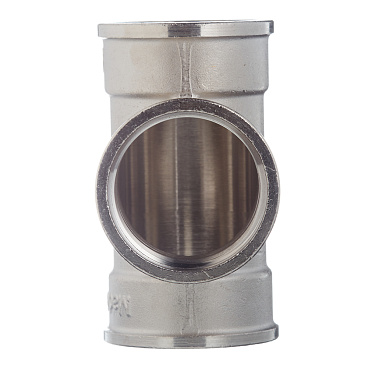 Тройник Stout 1 1/4 ВР(г) х 1 1/4 ВР(г) х 1 1/4 ВР(г) латунный (SFT-0020-000114)