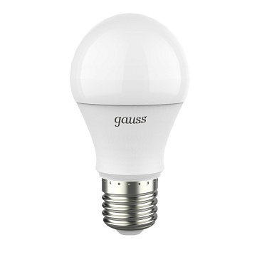Лампа светодиодная Gauss E27 4100К 10 Вт 920 Лм 150-265 В груша A60 матовая