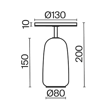 Настольный светильник Maytoni MOD522TL-L6BG3K