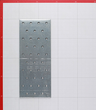 Пластина соединительная оцинкованная 200х80х2.0 мм