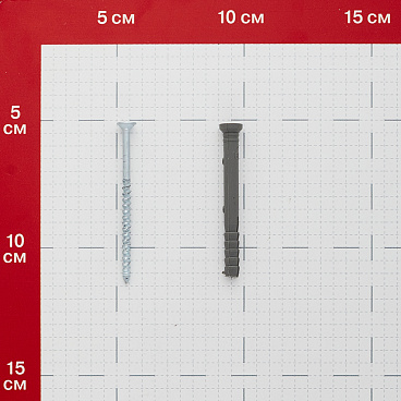 Дюбель-гвоздь 6x60 мм потайная манжета полипропилен (100 шт.)