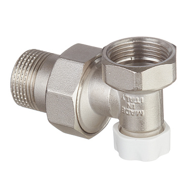 Клапан запорный угловой Stout 3/4 НР(ш) х 3/4 ВР(г) для радиатора (SVL-1156-000020)