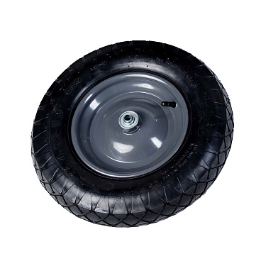 Колесо для одноколесной тачки 380 мм с камерой Павловская Заря