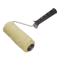 Валик полиакрил 180 мм d45 мм ворс 18 мм для водной основы с ручкой Hesler Leipzig