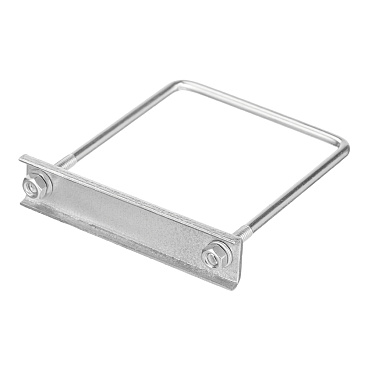 Крепление сетки/секции заборной к столбам 80х80 мм оцинкованное (3 шт.)