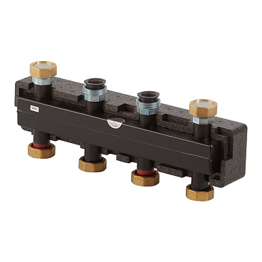 Коллектор распределительный Meibes до 3 отопительных контуров (с комплектом кронштейнов) (M66301.21RU)