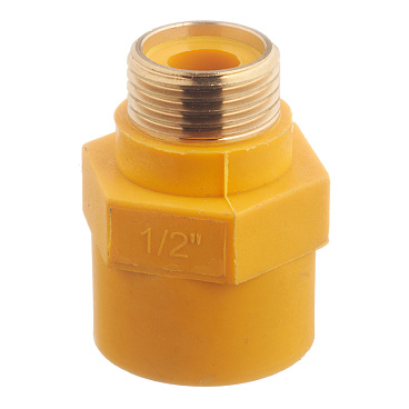 Муфта диэлектрическая прямая 1/2 ВР(г) х 1/2 НР(ш)