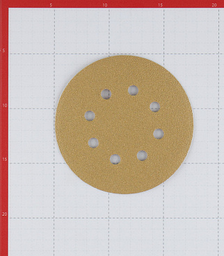 Диск шлифовальный Starcke d125 мм P60 на липучку перфорированный (5 шт.)
