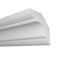 Плинтус потолочный из пенополистирола 26х26х2000 мм под натяжной потолок Плинтэкс E 26/26