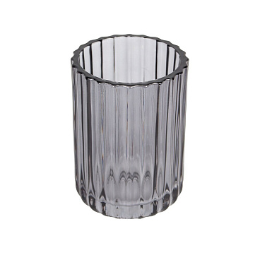 Стакан для ванной Zenfort Шерон настольный стекло черный (106535)