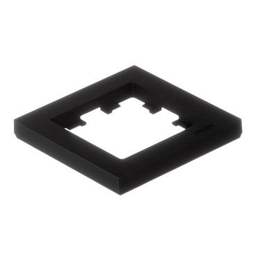 Рамка Systeme Electric AtlasDesign одноместная карбон (ATN001001)