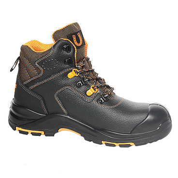 Ботинки рабочие кожаные размер 41 черные Мистраль Perfect Protection (124902)