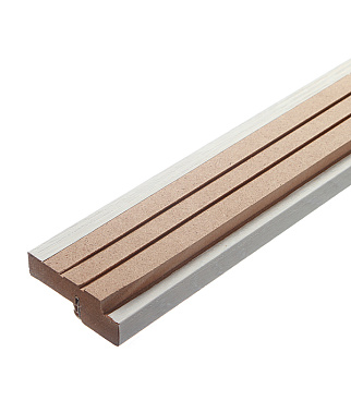 Коробка дверная Бавария 16/02 70х26х2070 мм ПВХ дуб шале капучино с петлями (2,5 шт.)