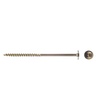 Саморезы по дереву 180x8,0 мм тарельчатая головка конструкционные (50 шт.)