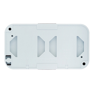 Розетка Svet накладная серая с крышкой (EV 0366-6629)