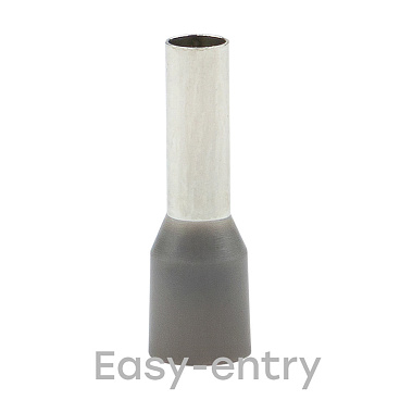 Наконечник штыревой втулочный изолированный EKF PROxima НШВИ 9 мм х 4 кв. мм (50 шт.)