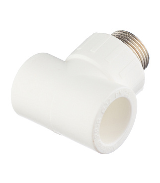 Тройник полипропиленовый Valtec переходный 32 мм х 1 НР(ш) х 32 мм (VTp.733.0.03206)