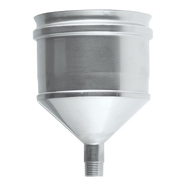 Конденсатосборник d115 мм на расширителе матовый AISI 321