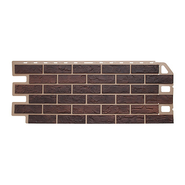 Панель фасадная Альта-Профиль Кирпич 1010х450 мм жженая