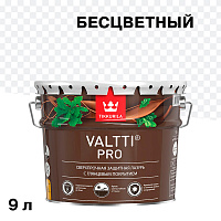 Антисептик Tikkurila/Tikkivala Valtti Pro декоративный для дерева бесцветный 9 л