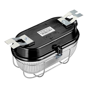 Светильник накладной Svet НБП 01-60-011 E27 60 Вт IP53 черный с решеткой (1500-00020)