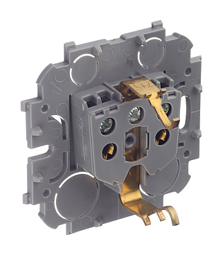 Розетка Legrand Quteo накладная дерево (782271)