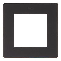 Рамка Simon 24 Harmonie одноместная графит (2400610-038)
