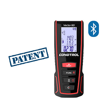 Дальномер лазерный Condtrol Vector 60 60 м (1-4-104)