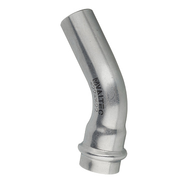 Угол VALTEC (VTi.958.I.002222) 45° 22 мм ВН нержавеющая сталь