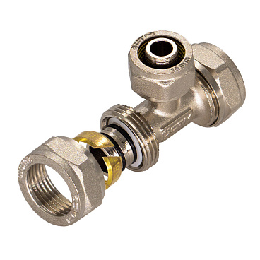 Тройник 26 обж(ц) х 20 обж(ц) х 26 обж(ц)