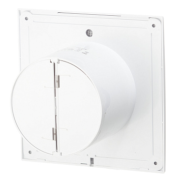 Вентилятор осевой Era Neo с обратным клапаном с антимоскитной сеткой 160х160 мм d100 мм белый