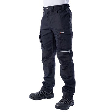 Брюки рабочие Brodeks KS302 48 рост 176-182 см черные