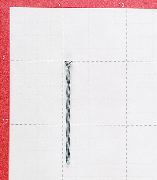 Гвозди винтовые 3,5x80 мм оцинкованные (1 кг)