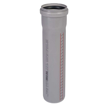 Труба канализационная Ostendorf НТЕМ d75х250 мм пластиковая для внутренней канализации (113010)