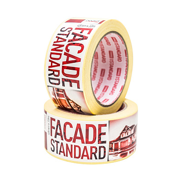 Лента малярная Beorol Standard для наружных работ желтая 48 мм 33 м (FASK48PT)