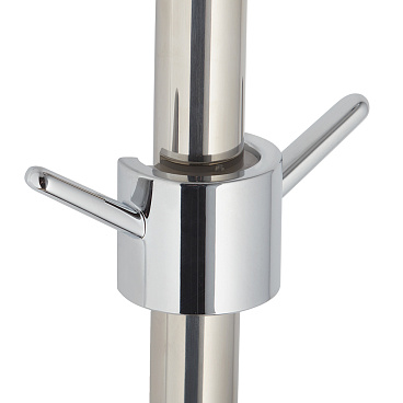 Штанга для душа Lemark 685 мм без мыльницы пластик хром (LM8063C)