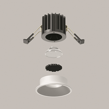 Встраиваемый светильник Technical DL058-7W3K-W