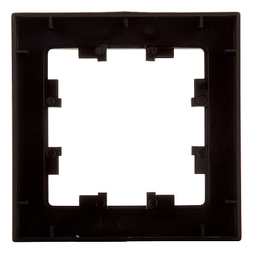 Рамка Systeme Electric AtlasDesign одноместная карбон (ATN001001)