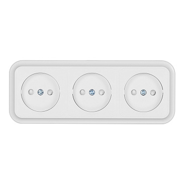 Розетка Svet накладная белая (EV0361-8330)