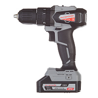 Дрель-шуруповерт ударная аккумуляторная Интерскол ДАУ-13/18ВК 18 В 1,5 Ач Li-Ion 2 АКБ иЗУ (573.1.2.70)