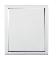 Выключатель Simon 15 Aqua одноклавишный накладной белый (1594101-030)