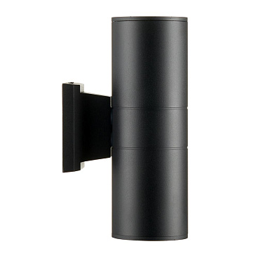 Светильник садово-парковый настенный Feron Техно черный E27 60 Вт IP54 (06294)