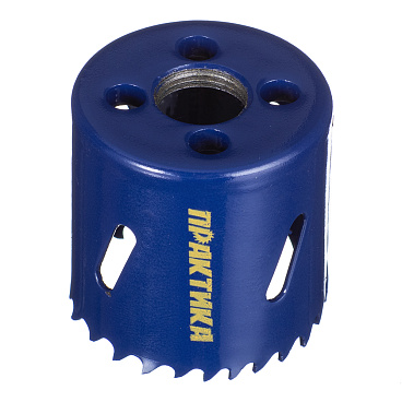 Коронка биметаллическая Практика (035-981) универсальная d44 мм