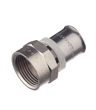 Соединитель прямой VALTEC (VTm.202.N.002005) 20(пресс) х 3/4 ВР(г)